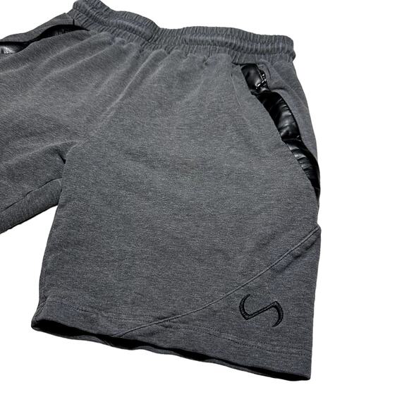 TLF Take Life Further Iron Shorts Gym Street Wear Athletic Grey Men's Size Small - Picture 2 of 6
